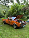 La Caddy MK1 de Marce: un lobo naranja que nació para cruzar fronteras