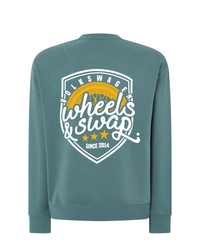 Sudadera Cuello Redondo VWheelswap - trasera