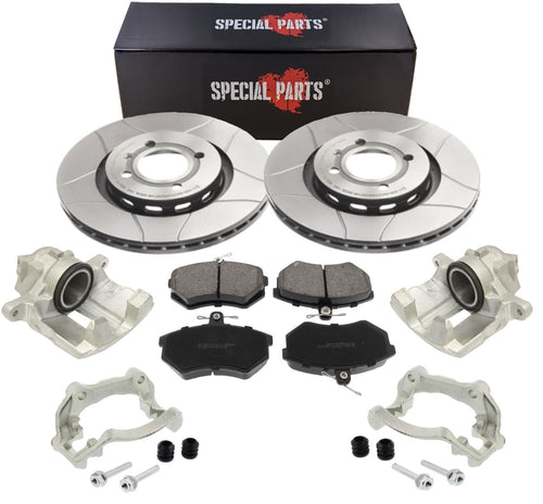 Kit de conversión de frenos delanteros, frenos G60 para VW Golf 1 Cabriolet, pinzas, portapinzas, discos 280mm y pastillas