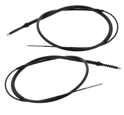 2 cables de freno de mano, para para la conversion de VW Golf mk1 a disco con pinzas de VW Golf 2 16V o G60