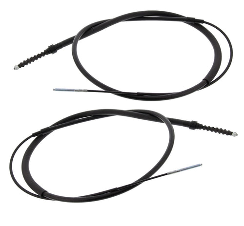 2 cables de freno de mano, para para la conversion de VW Golf mk1 a disco con pinzas de VW Golf 2 16V o G60