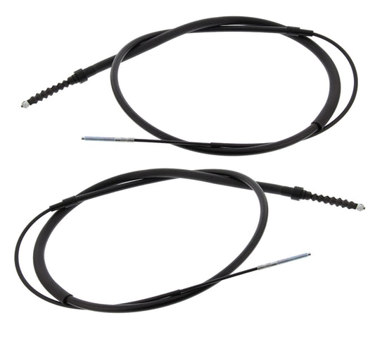 2 cables de freno de mano, para para la conversion de VW Golf mk1 a disco con pinzas de VW Golf 2 16V o G60