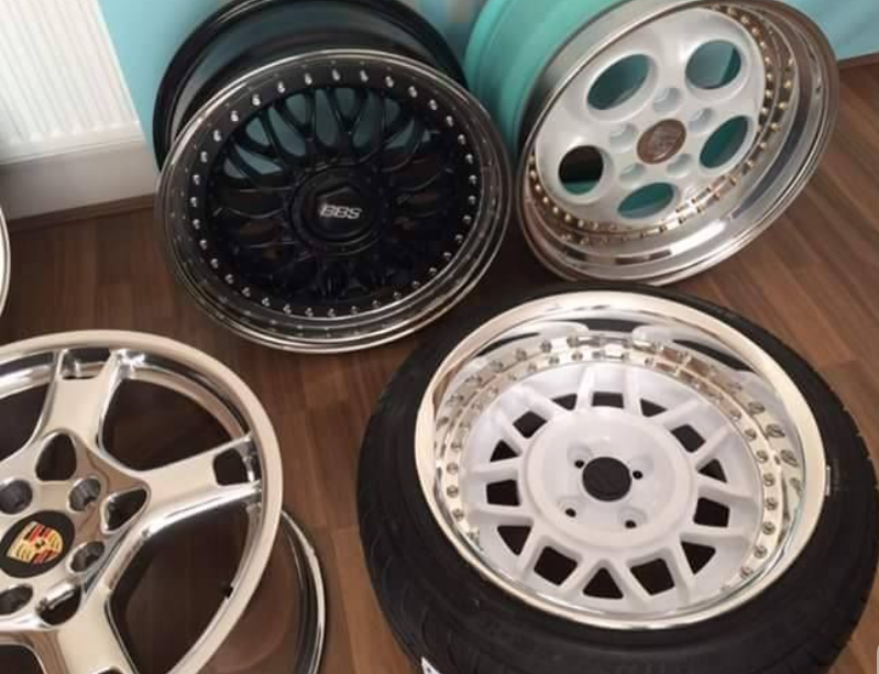Llantas custom 3 piezas
