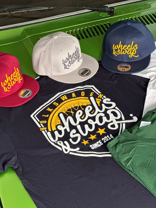 Gorra Wheels & Swap visera plana