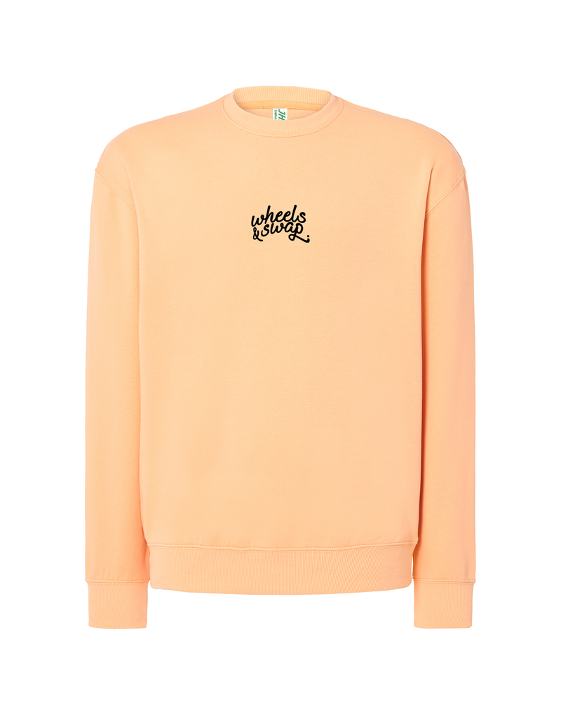 Sudadera Cuello Redondo Melocotón VWheelswap