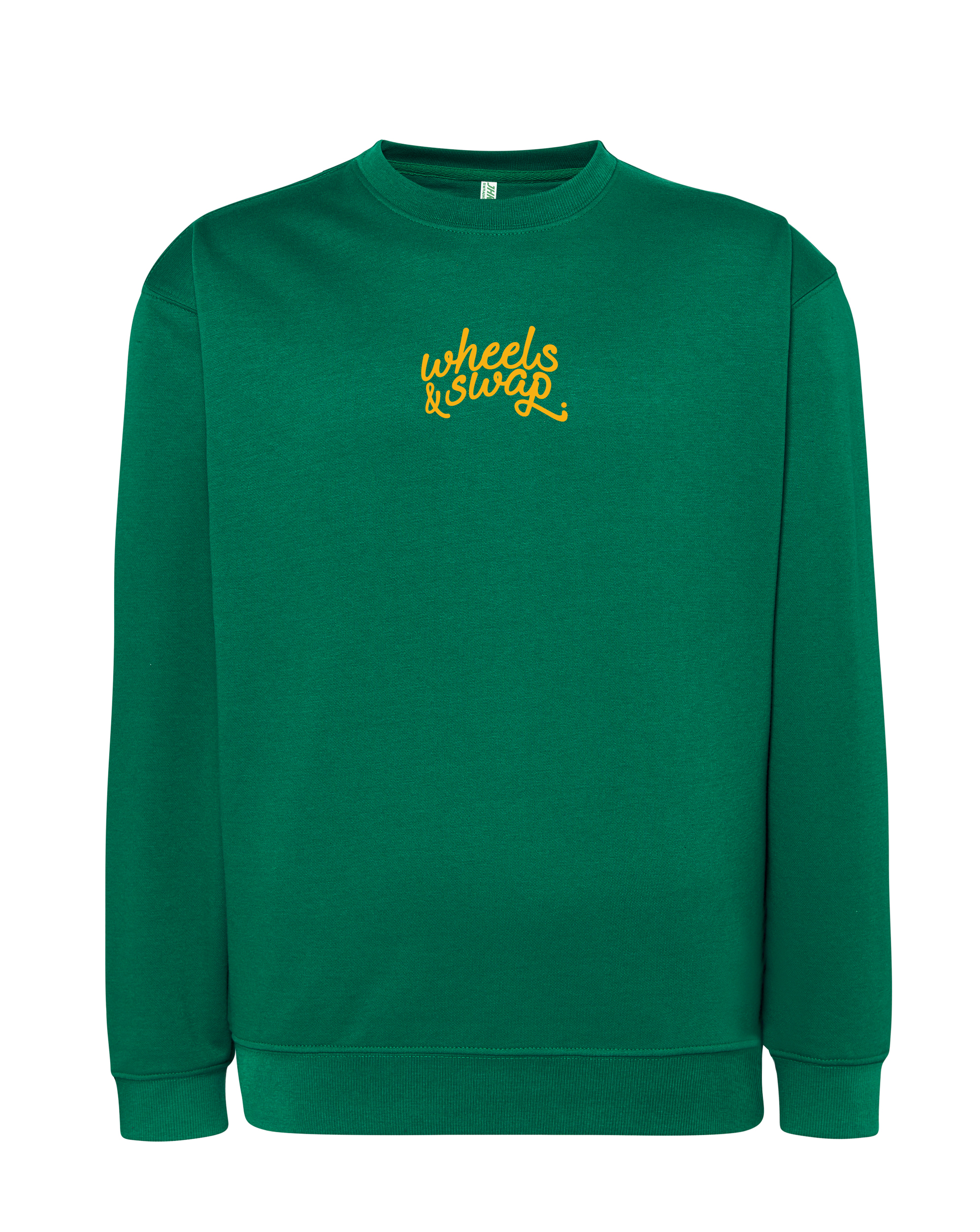 Sudadera Cuello Redondo Verde